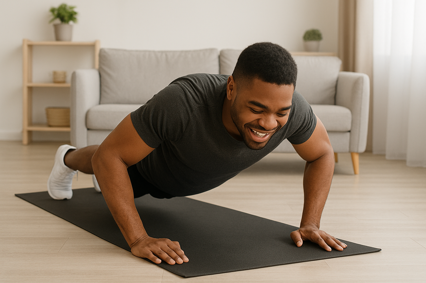 Yoga Mat Fitness & Exercise with Easy-Cinch Carrier Strap