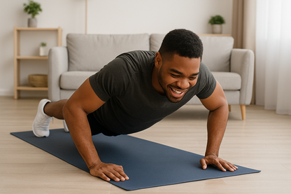 Yoga Mat Fitness & Exercise with Easy-Cinch Carrier Strap