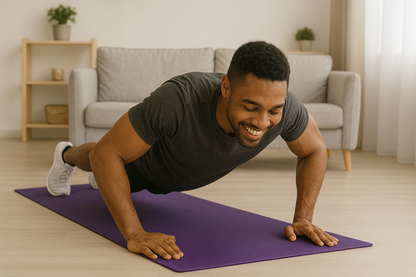 Yoga Mat Fitness & Exercise with Easy-Cinch Carrier Strap