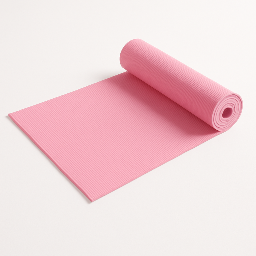 Yoga Mat Fitness & Exercise with Easy-Cinch Carrier Strap