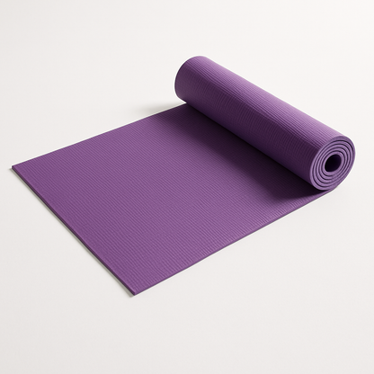Yoga Mat Fitness & Exercise with Easy-Cinch Carrier Strap