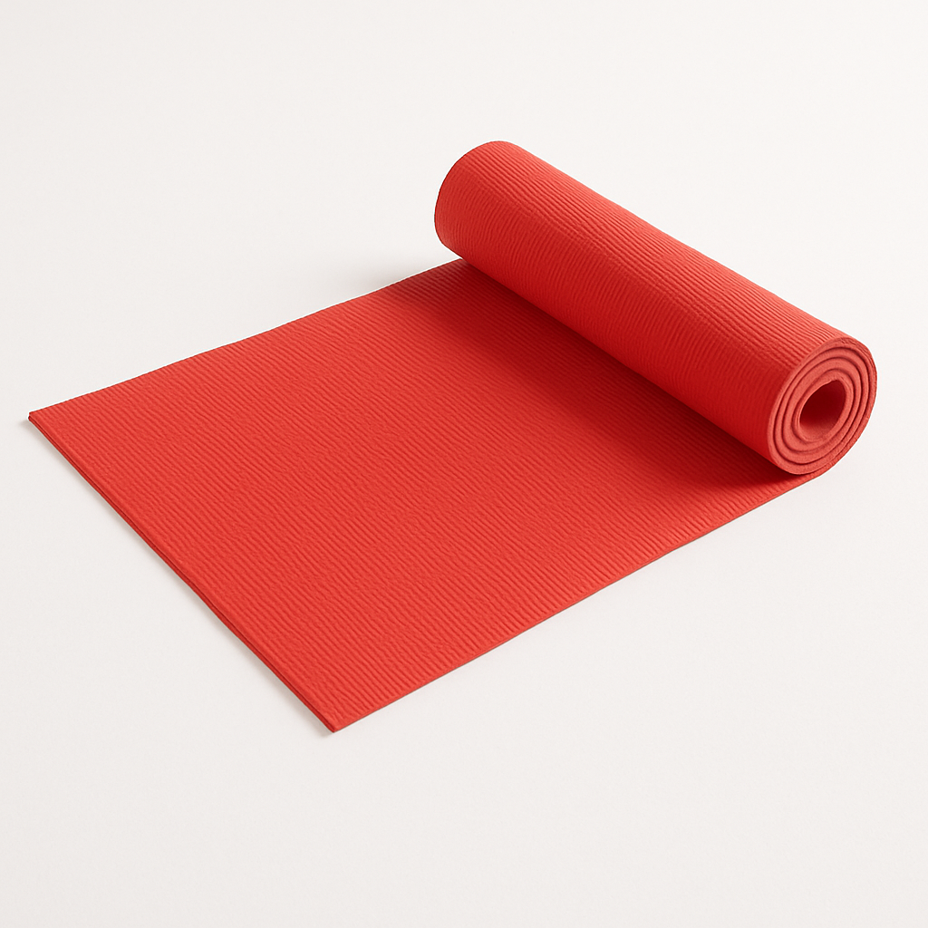 Yoga Mat Fitness & Exercise with Easy-Cinch Carrier Strap