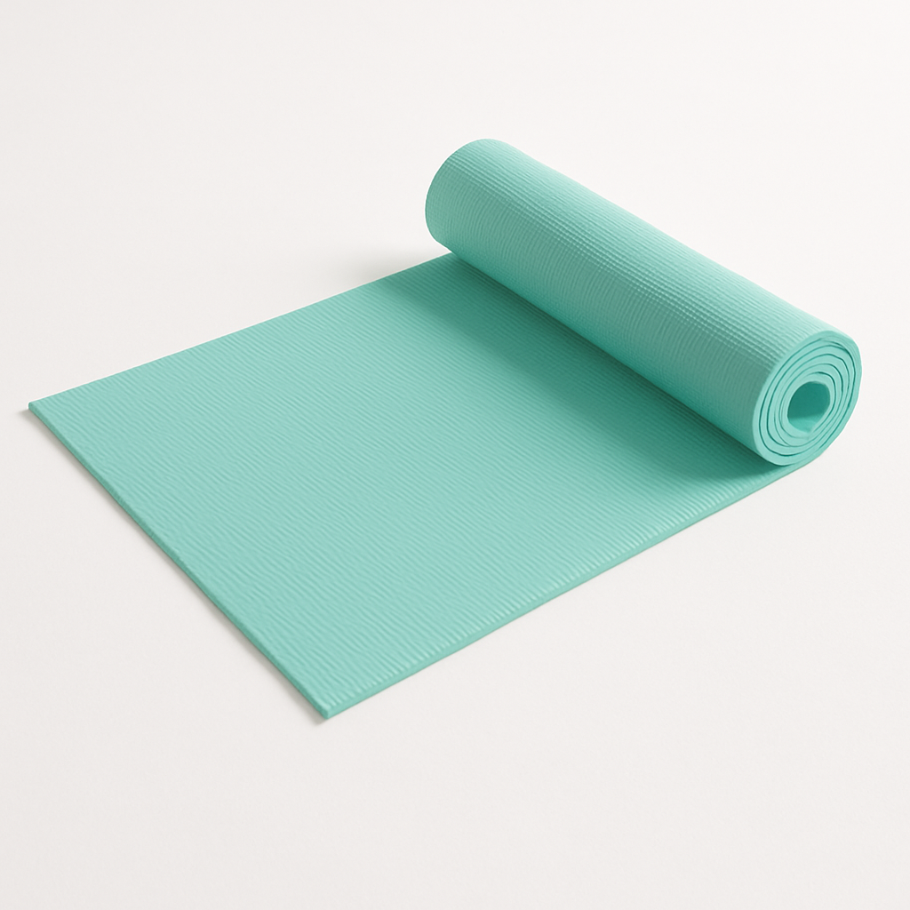 Yoga Mat Fitness & Exercise with Easy-Cinch Carrier Strap